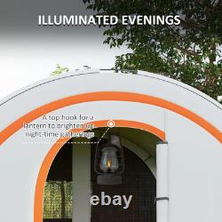 Tente de camping 3-5 personnes avec chambre, espace de vie, imperméable, famille, voyage en plein air