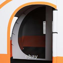 Tente de camping 3-5 personnes avec chambre, espace de vie, imperméable, famille, voyage en plein air