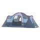 Tente De Camping 5-6 Personnes Avec Sac, Structure En Fibre De Verre Et Acier, Grande Tente De Randonn&eacute;e, Abri