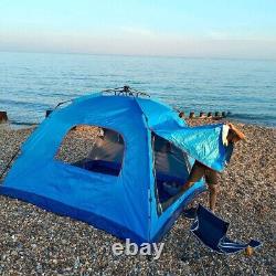 Tente de camping 8 personnes résistante à l'eau légère famille plage festival