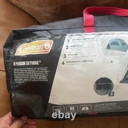 Tente de camping Coleman Skydome pour 8 personnes, Bleu Nuit