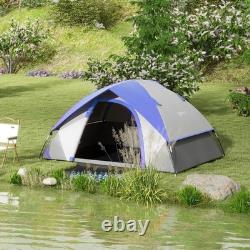 Tente de camping Man Night Cat 2 étanche pour 2 personnes, tente de randonnée à double couche