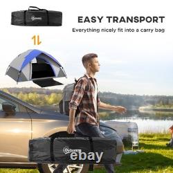 Tente de camping Man Night Cat 2 étanche pour 2 personnes, tente de randonnée à double couche