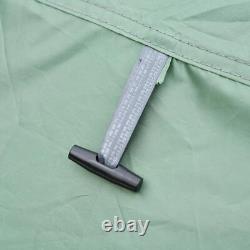 Tente de camping Outsunny en dôme pop-up avec fenêtres pour 4-5 personnes vert foncé