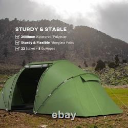 Tente de camping Outsunny pour 4 à 6 personnes, forme dôme, reconditionnée