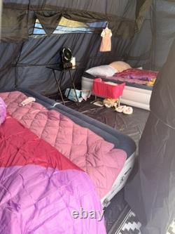 Tente de camping Outwell Vermont 7PE avec tapis de sol et footprint inclus. Utilisée 1 fois.