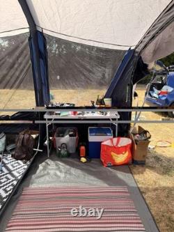 Tente de camping Outwell Vermont 7PE avec tapis de sol et footprint inclus. Utilisée 1 fois.