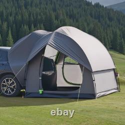 Tente de camping SUV VEVOR pour extérieur, tente SUV avec 2 portes étanche pour 5 à 8 personnes