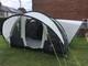Tente De Camping Sunncamp Family Vario 400 Platinum 4 Places Homme Grand Avec Poteaux