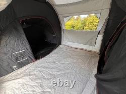 Tente de camping Tunnel Decathlon Arpenaz 4.2 4 personnes Fresh & Black (SANS POMPE)