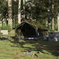 Tente de camping WALPLUS 2 personnes camouflage étanche abri portable extérieur