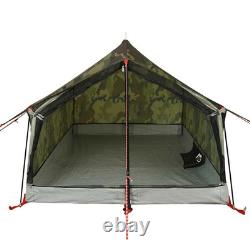 Tente de camping WALPLUS 2 personnes camouflage étanche abri portable extérieur
