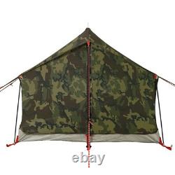 Tente de camping WALPLUS 2 personnes camouflage étanche abri portable extérieur