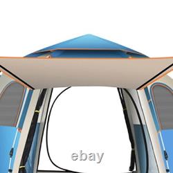 Tente de camping automatique hexagonale grande espace étanche pour famille OXFI