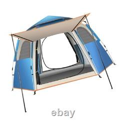 Tente de camping automatique hexagonale grande espace étanche pour famille OXFI