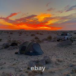 Tente de camping automatique imperméable pour 2-4 personnes, instantanée, famille, pop-up.