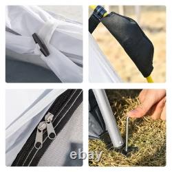 Tente de camping automatique pop-up 4 personnes, abri dome portable pour randonnée en plein air
