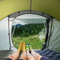 Tente de camping automatique pour 2-4 personnes, tente pop-up extérieure étanche pour voyage