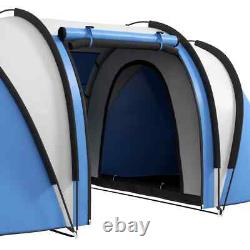 Tente de camping avec 2 chambres et espace de vie, abri familial pour festival étanche 3000 mm