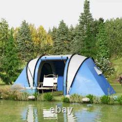 Tente de camping avec 2 chambres et un salon, tente familiale imperméable 3000mm