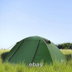 Tente de camping coupe-vent pour 2 personnes avec montage rapide, idéale pour les amateurs de plein air