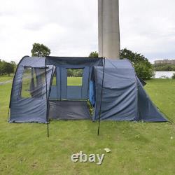 Tente de camping de luxe en tunnel pour famille de 15 personnes en plein air