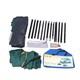 Tente De Camping De Voyage Avec 2 Chambres, Grande Tente Familiale Pour 8-12 Personnes Neuve