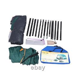Tente de camping de voyage avec 2 chambres, grande tente familiale pour 8-12 personnes NEUVE