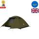 Tente De Camping Durable 2-4 Personnes, Imperméable, Coupe-vent Et Légère Pour Les Voyages