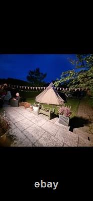 Tente de camping en toile grande taille en excellent état / Jardin / Festival