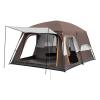 Tente De Camping étanche Et Facile à Monter, Grande Tente Familiale Avec Séparateur De Pièce