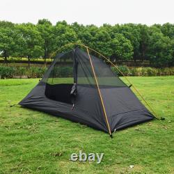 Tente de camping étanche pour toutes les saisons avec grand espace pour une personne