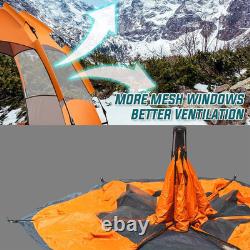 Tente de camping facile à monter, tente imperméable pour le camping