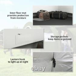 Tente de camping familiale 6 personnes 2 chambres abri extérieur randonnée backpacking imperméable