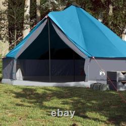Tente de camping familiale 8 personnes imperméable tipi teepee grande 410 cm avec sac de transport