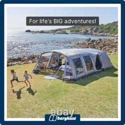 Tente de camping familiale Berghaus Telstar 8 personnes Nightfall avec chambres assombries