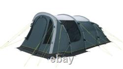 Tente de camping familiale à poteaux Outwell Rockwell 6 personnes (Bleu)
