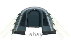 Tente de camping familiale à poteaux Outwell Rockwell 6 personnes (Bleu)