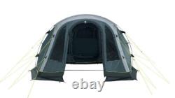 Tente de camping familiale à poteaux Outwell Rockwell 6 personnes (Bleu)
