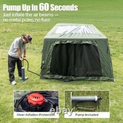 Tente de camping familiale gonflable Night Cat pour le glamping avec grand auvent