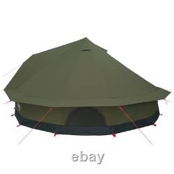Tente de camping familiale pour 10 personnes, imperméable, abri d’extérieur, vert armée, grande taille