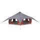 Tente De Camping Familiale Pour 18 Personnes, Imperm&eacute;able, Abri Ext&eacute;rieur Gris Et Orange, Grande Taille