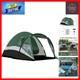 Tente De Camping Familiale Spacieuse Imperm&eacute;able Pour 4 Personnes Avec Grande V&eacute;randa 3000 Mm