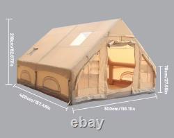 Tente de camping gonflable 4 saisons