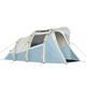 Tente De Camping Gonflable Outsunny Avec Pompe &agrave; Air, Pour 2 &agrave; 3 Personnes, Bleue