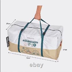 Tente de camping gonflable Quechua Air Seconds 4.2 F&B 4 personnes 2 chambres