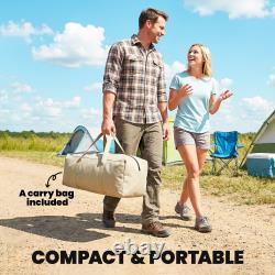 Tente de camping gonflable avec double toit, tente à air 3 personnes imperméable 3000 mm