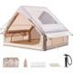 Tente De Camping Gonflable Avec Pompe, Tente De Glamping Gonflable Pour 2 &agrave; 4 Personnes, Tente Cabine &agrave; Gonfler, Royaume-uni