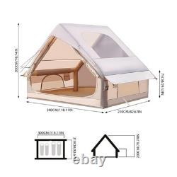 Tente de camping gonflable avec pompe, tente de glamping gonflable pour 2 à 4 personnes, tente cabine à gonfler, Royaume-Uni