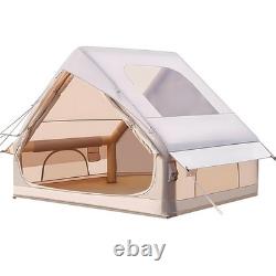 Tente de camping gonflable avec pompe, tente de glamping gonflable pour 2 à 4 personnes, tente cabine à gonfler, Royaume-Uni